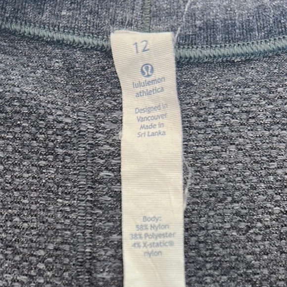 Lululemon Athletica Gray Fitted Dolman Sleeve T-Shirt - Picture 3 of 3